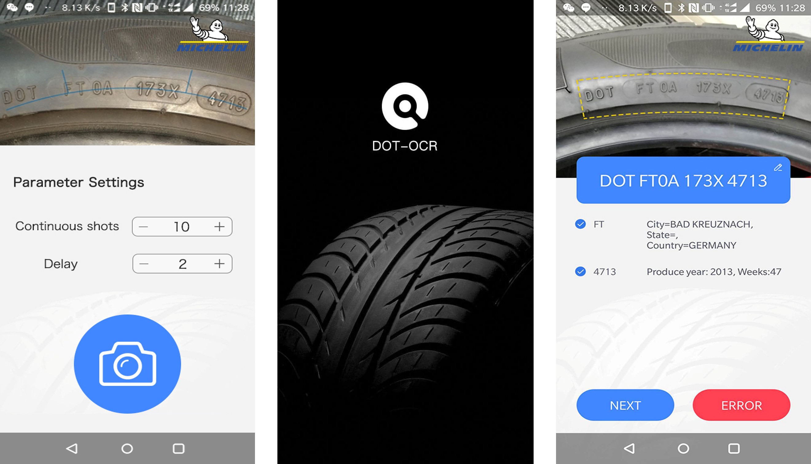 Tyre OCR
